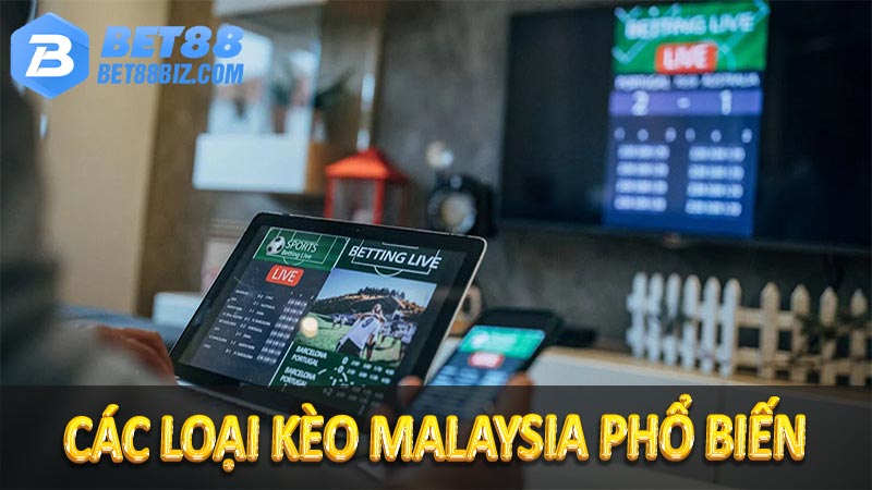 Các loại kèo Malaysia phổ biến